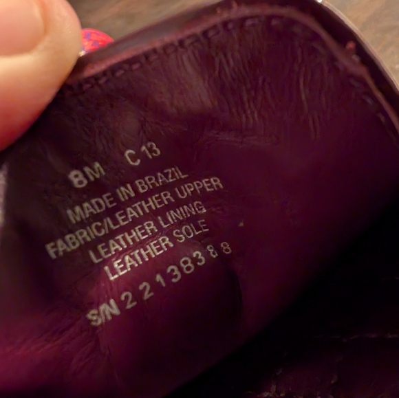 Tory Burch Cayley Chandra Red Patterned Loafers w/ Bow, Women's 8 - Picture 4 of 9